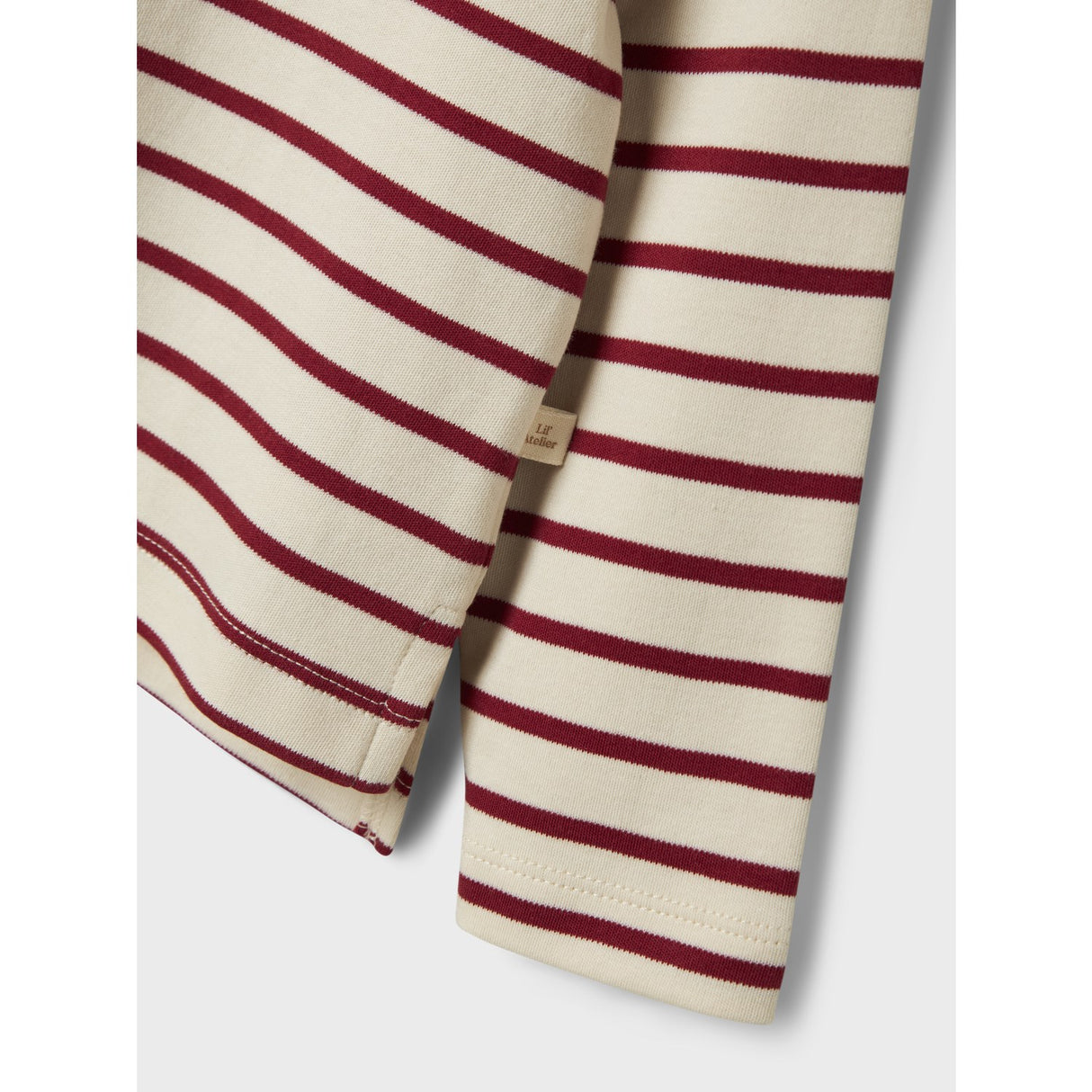 Lil'Atelier Turtledove Red Dahlia Nmflimia Ls Loose Top Lil