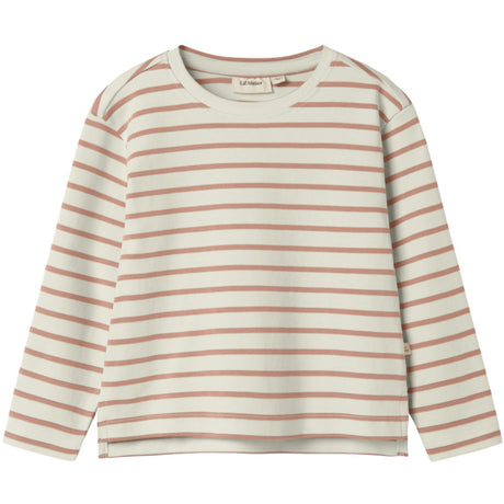 Lil'Atelier Turtledove Misty Rose Nmflimia Ls Loose Top Lil