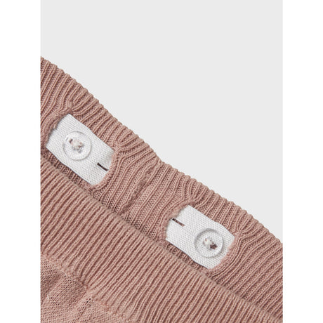 Lil'Atelier Misty Rose Nmflulio Wide Strik Ancle Bukser Lil