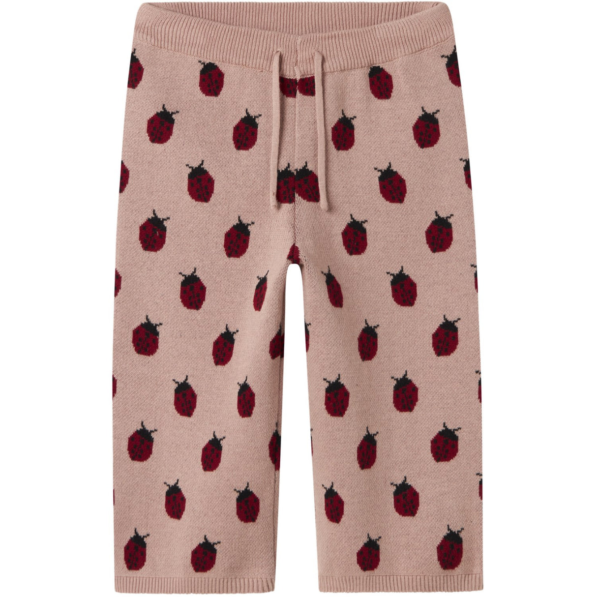 Lil'Atelier Misty Rose Nmflulio Wide Strik Ancle Bukser Lil