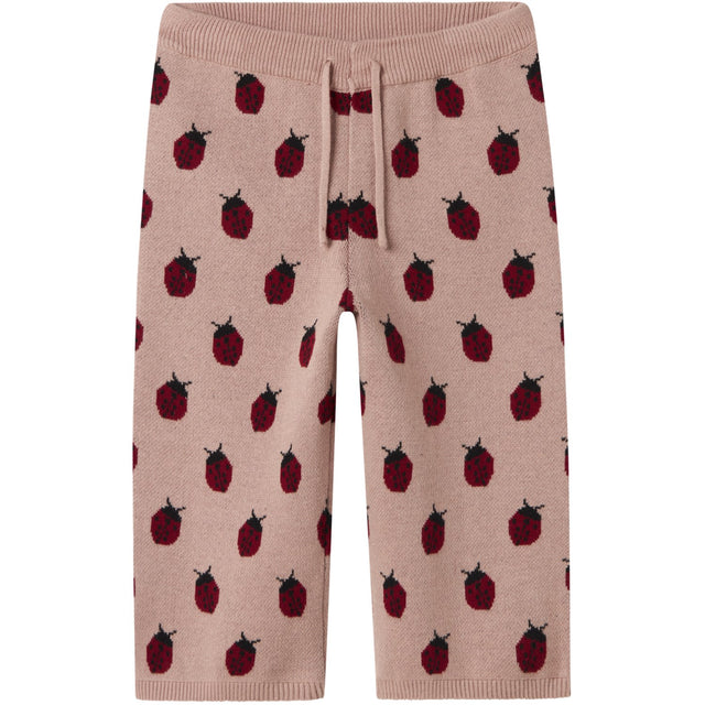 Lil'Atelier Misty Rose Nmflulio Wide Strik Ancle Bukser Lil