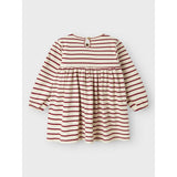 Lil'Atelier Turtledove Red Dahlia Nmflimia Ls Loose Kjole Lil