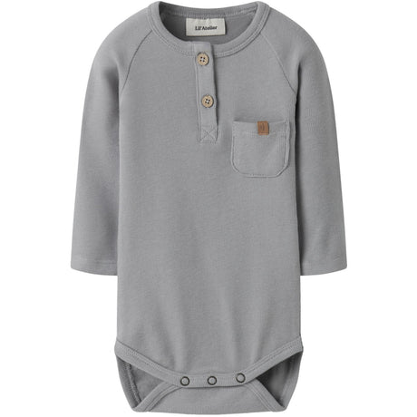 Lil'Atelier Ultimate Grey Nbmluno Ls Slim Body Lil
