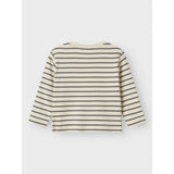 Lil'Atelier Turtledove Poppy Seed Nmmlimia Ls Loose Top Lil Noos