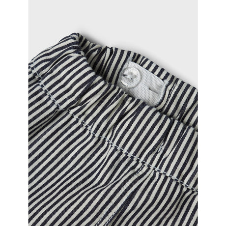 Lil'Atelier Dark Blue Denim White Nbmkasper Loose Twi Bukser 4021-Cm Lil