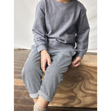 Lil'Atelier Dark Blue Denim White Nmmkasper Loose Twi Bukser 4021-Cm Lil