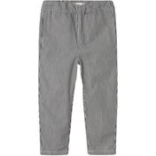 Lil'Atelier Dark Blue Denim White Nmmkasper Loose Twi Bukser 4021-Cm Lil