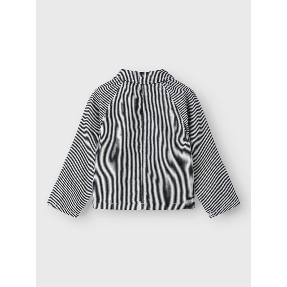 Lil'Atelier Dark Blue Denim White Nmmkasper Ls Loose Twi Skjorte 4021-Cm Lil