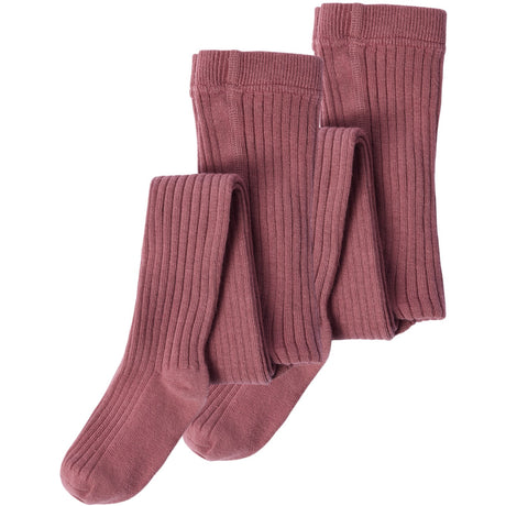 Lil'Atelier Withered Rose Nmfilso 2-Pak Strømpebukser Lil