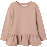 Lil'Atelier Misty Rose Nmfluna Ls Slim Top Lil