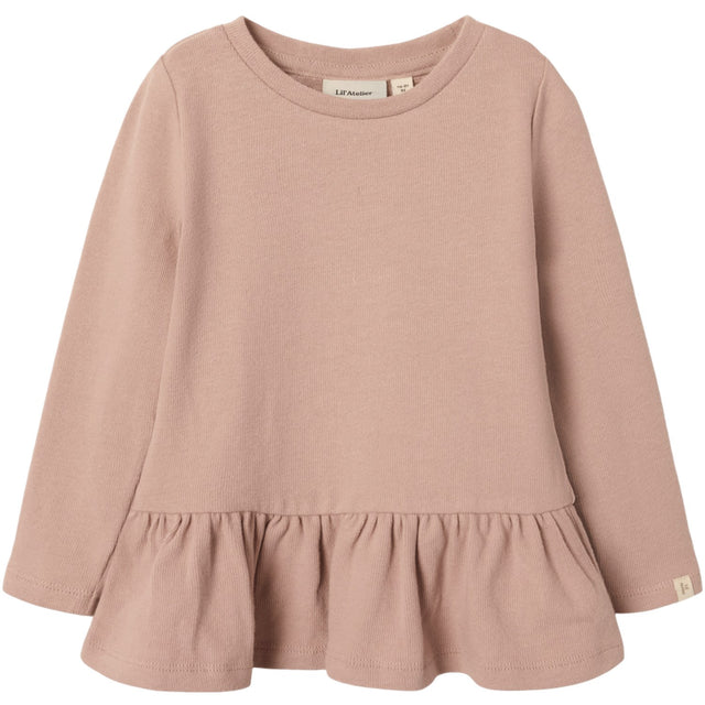 Lil'Atelier Misty Rose Nmfluna Ls Slim Top Lil