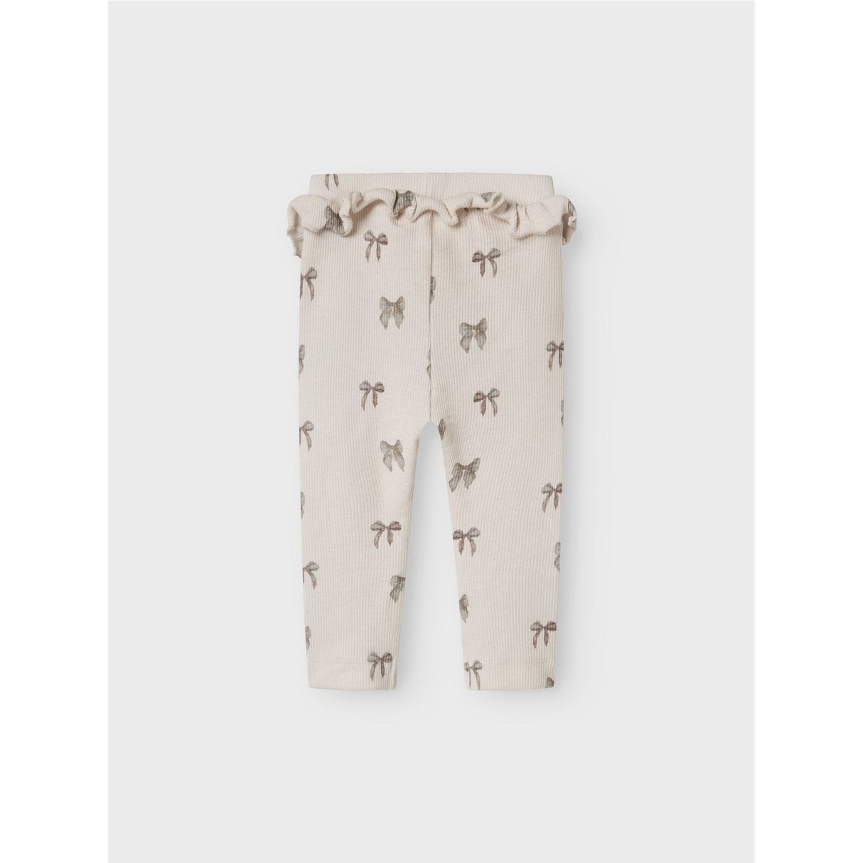 Lil'Atelier Silver Peony Bow Nbfgavo Efi Slim Leggings Lil Noos