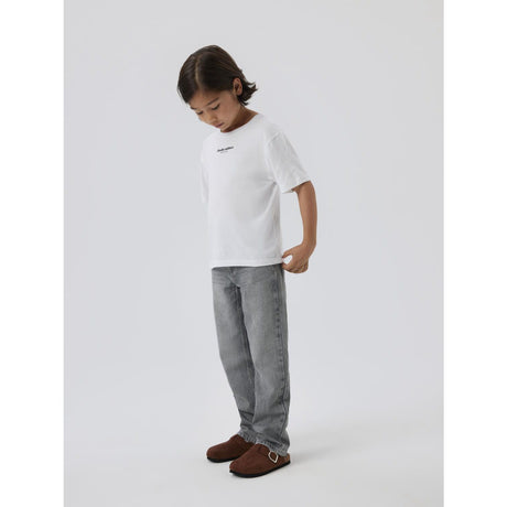 Name It Light Grey Denim Nkmryan Straight Jeans 5950-Dm Noos