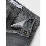 Name It Light Grey Denim Nkmryan Straight Jeans 5950-Dm Noos