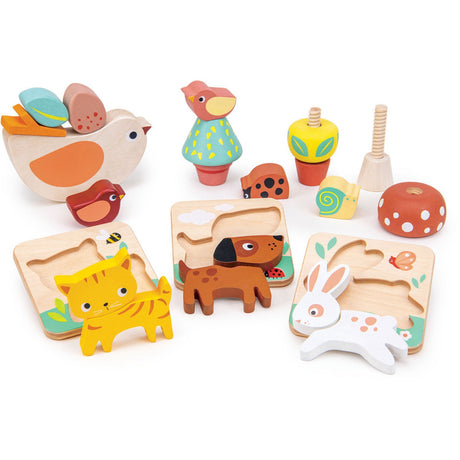 Mentari Puslespil Sæt Havetema