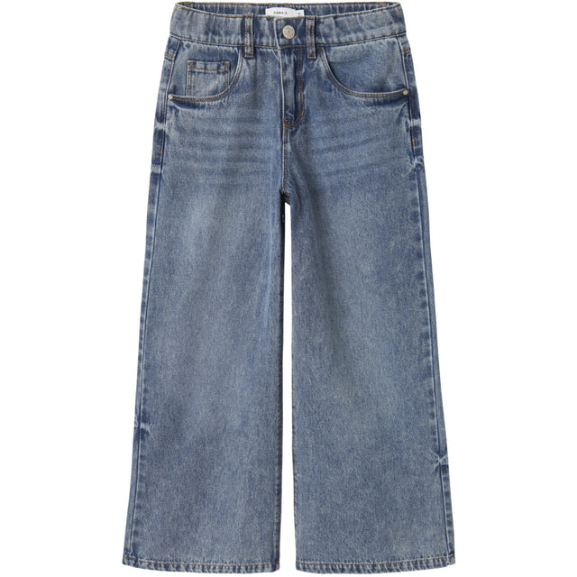 Name It Medium Blue Denim Nkfbella Skater Xwide Jeans 3111-Za Noos