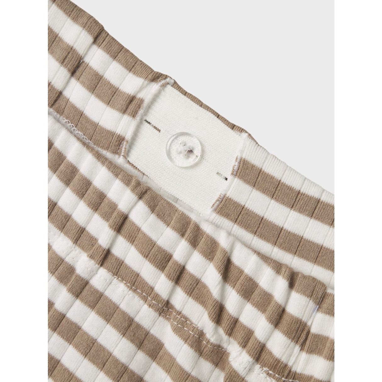 Name It Mocha Meringue W. Bright White Nkfsuraja Straight Bukser Noos