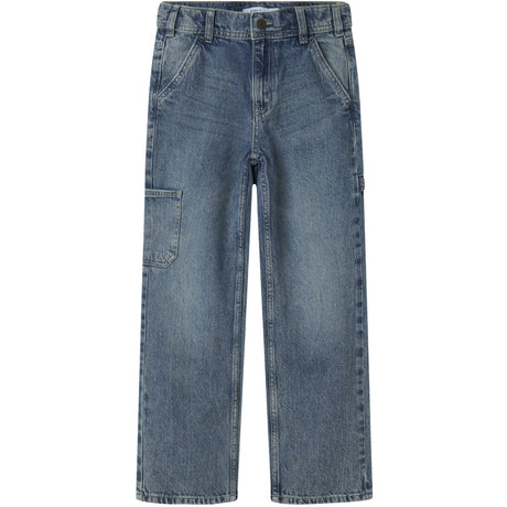 Name It Vintage Medium Blue Denim Nkmryan Straight Carp Jeans 5950-Dm Noos