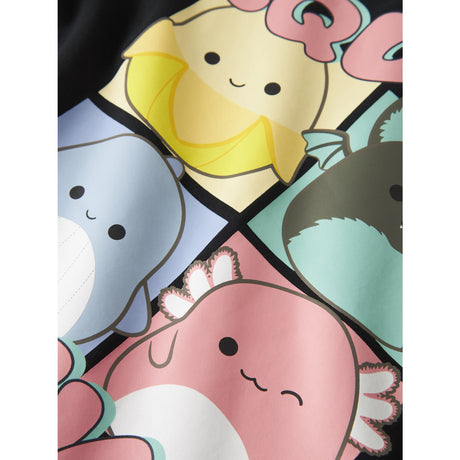 Name It Black Nkfjixera Squish Ss Rlx Top Box Bfu