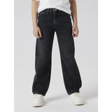 Name It Black Denim Nkfrose Hw Straight Jeans 9222-Rm Noos