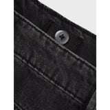 Name It Black Denim Nkfrose Hw Straight Jeans 9222-Rm Noos