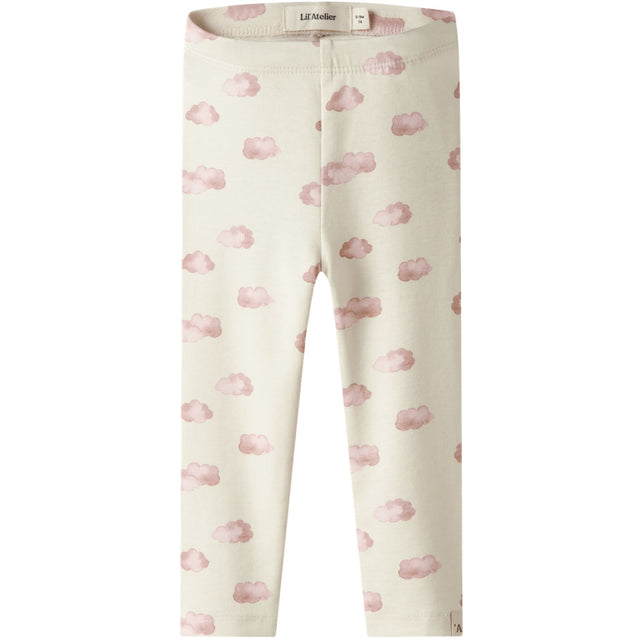Lil'Atelier Turtledove Pink Cloud Nbnlayo Kim Slim Leggings Lil Noos