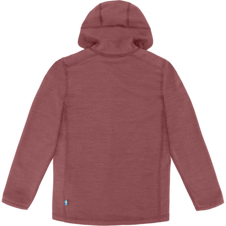 Fjällräven Mesa Purple Kids Keb Fleece Hættetrøje