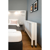 tiSsi® White Laquer Jori Sammenklappelig Seng Massiv Bøg