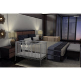 tiSsi® White Laquer Jori Sammenklappelig Seng Massiv Bøg