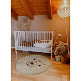 tiSsi® White Laquer Jori Sammenklappelig Seng Massiv Bøg