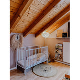 tiSsi® White Laquer Jori Sammenklappelig Seng Massiv Bøg