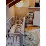 tiSsi® White Laquer Jori Sammenklappelig Seng Massiv Bøg