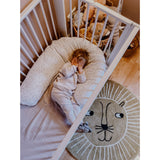 tiSsi® White Laquer Jori Sammenklappelig Seng Massiv Bøg