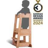 tiSsi® Nature Felix Læringstårn Massiv Bøg