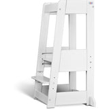 tiSsi® White Laquer Felix Læringstårn Massiv Bøg