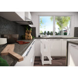 tiSsi® White Laquer Felix Læringstårn Massiv Bøg