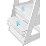 tiSsi® White Laquer Felix Læringstårn Massiv Bøg