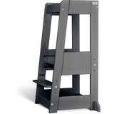 tiSsi® Grey Laquer Felix Læringstårn Massiv Bøg