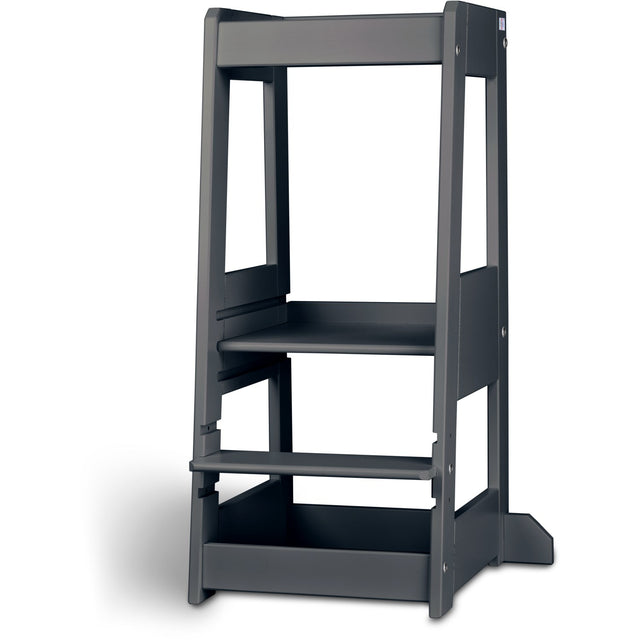 tiSsi® Grey Laquer Felix Læringstårn Massiv Bøg