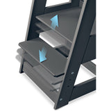 tiSsi® Grey Laquer Felix Læringstårn Massiv Bøg