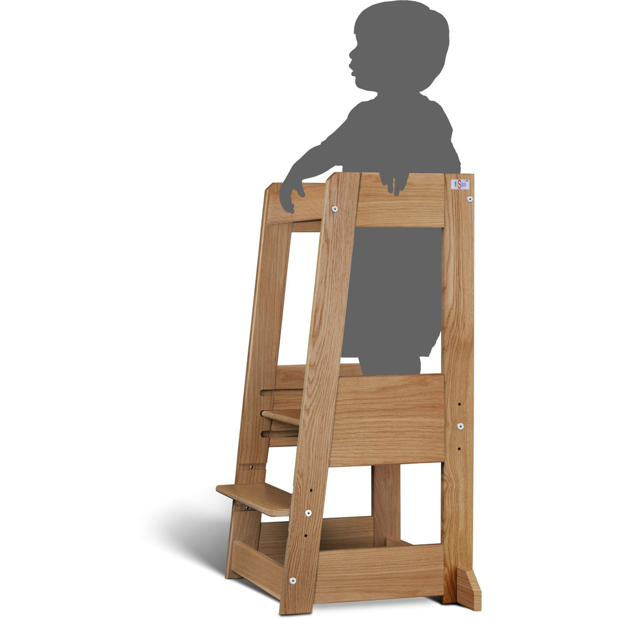 tiSsi® Nature Felix Læringstårn Massiv Eg