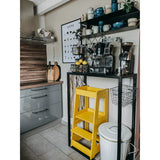 tiSsi® Sun Yellow Laquer Felix Læringstårn Massiv Bøg