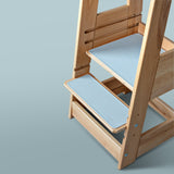 tiSsi® Grey Felix Skridsikre Måtter - Sæt Med 2 Til Læringstårn Felix