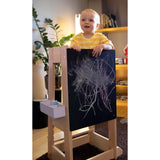 tiSsi® Grey Felix Box I Grå Plast Til Læringstårn Felix