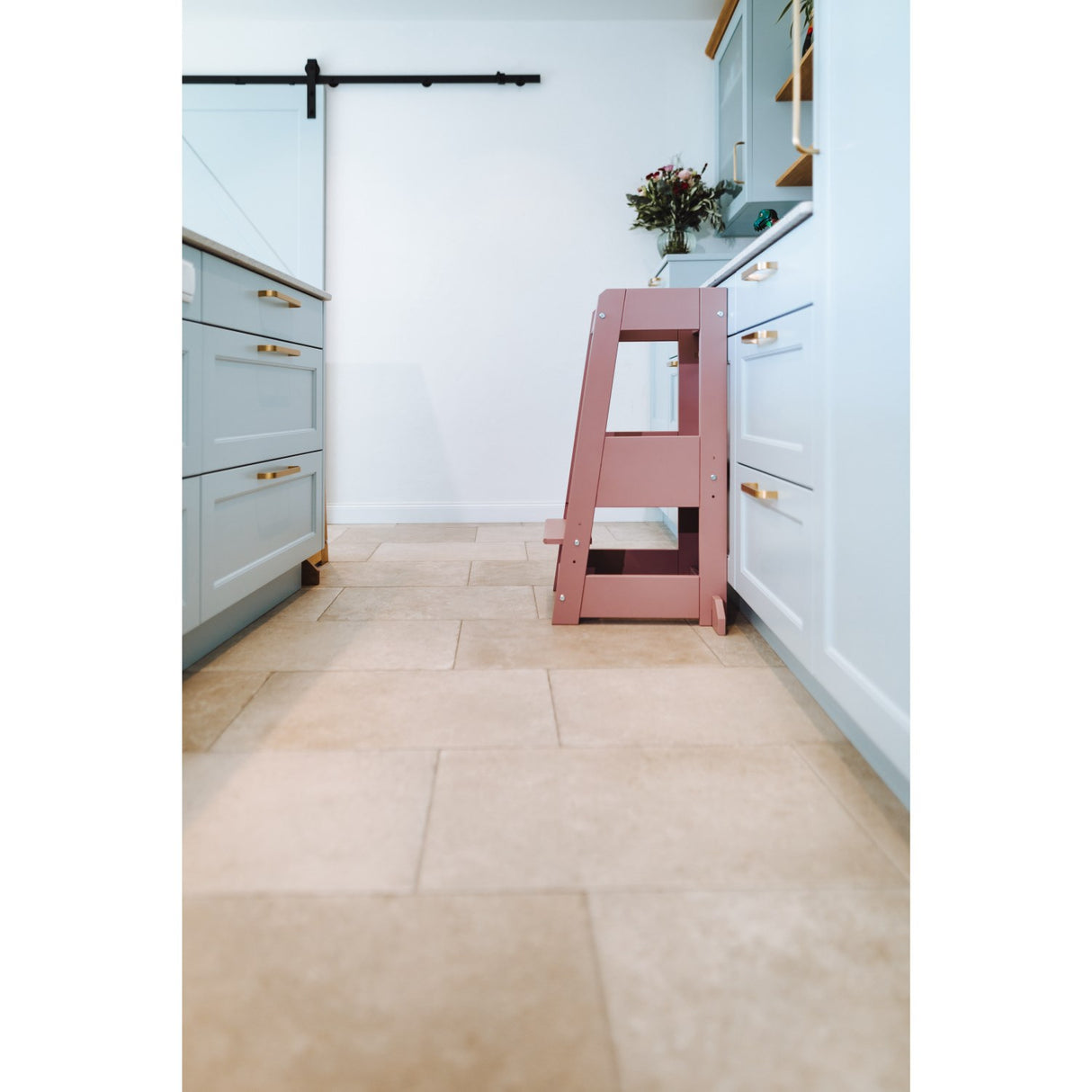 tiSsi® Oriental Rosa Laquer Felix Læringstårn Massiv Bøg