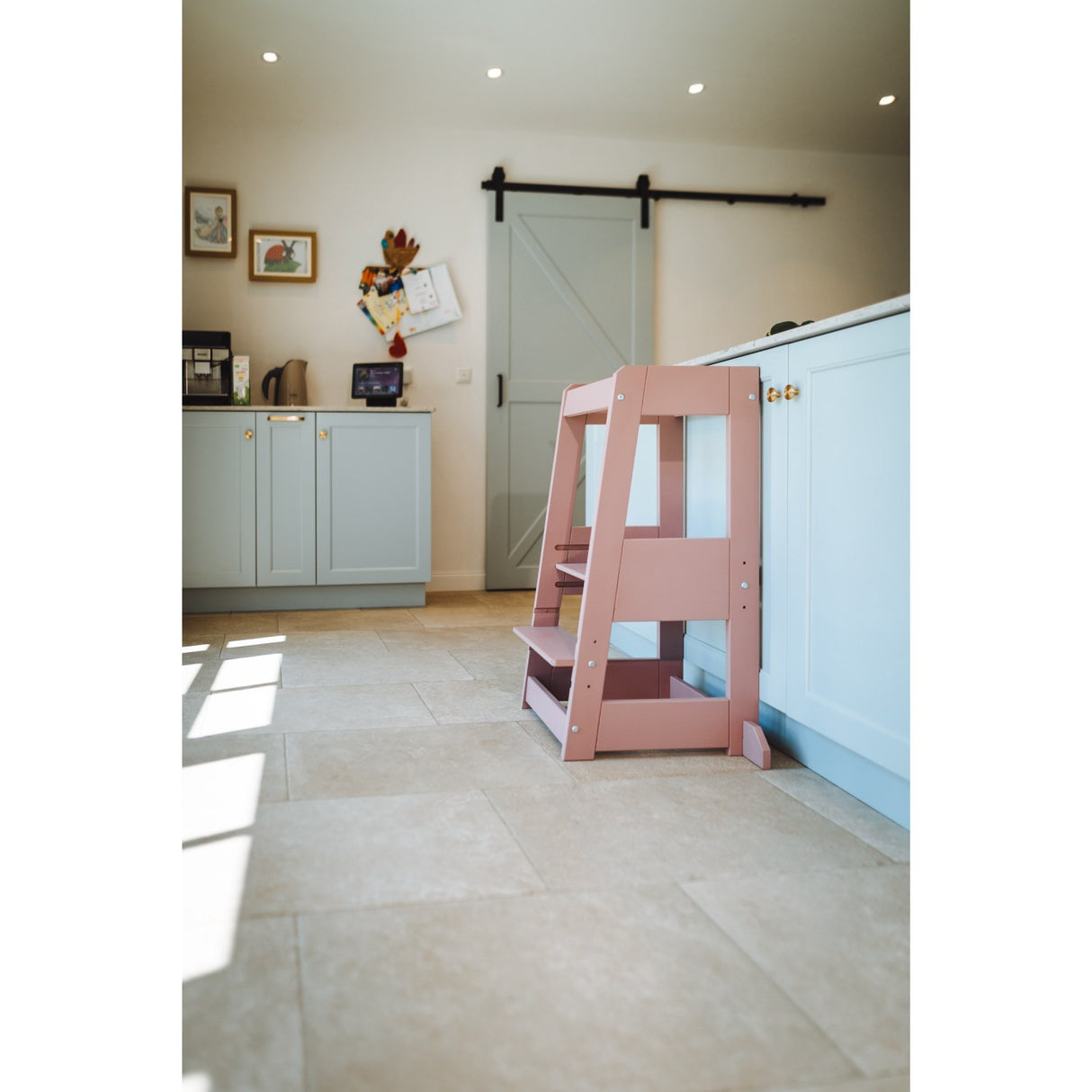 tiSsi® Oriental Rosa Laquer Felix Læringstårn Massiv Bøg