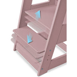 tiSsi® Oriental Rosa Laquer Felix Læringstårn Massiv Bøg