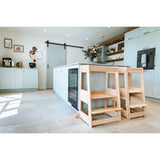 tiSsi® Nature Felix Tvillinge Læringstårn Massiv Bøg