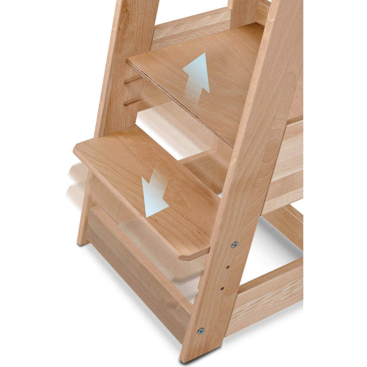 tiSsi® Nature Felix Tvillinge Læringstårn Massiv Bøg