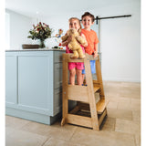 tiSsi® Nature Felix Tvillinge Læringstårn Massiv Bøg